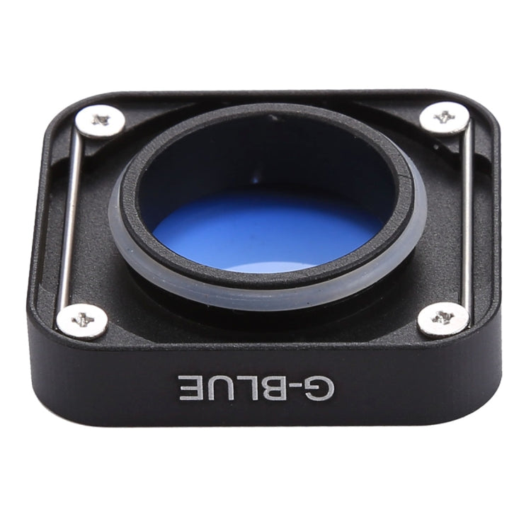 Snap-on Gradient Color Lens Filter for GoPro HERO6 /5(Blue) - Lens Filter by PMC Jewellery | Online Shopping South Africa | PMC Jewellery | Buy Now Pay Later Mobicred