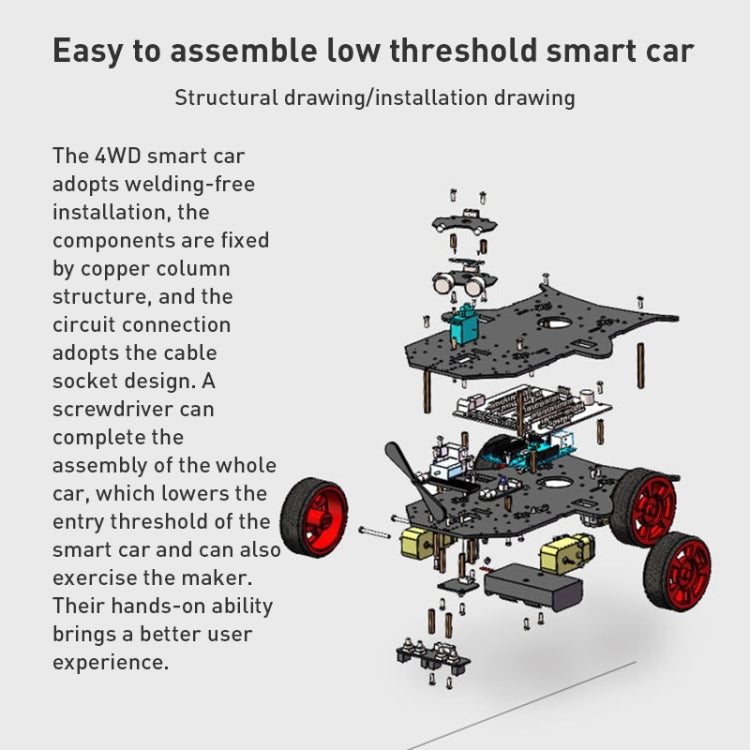 Yahboom STM32 4WD Smart Robot Car Bitbot - Others by YAHBOOM | Online Shopping South Africa | PMC Jewellery | Buy Now Pay Later Mobicred