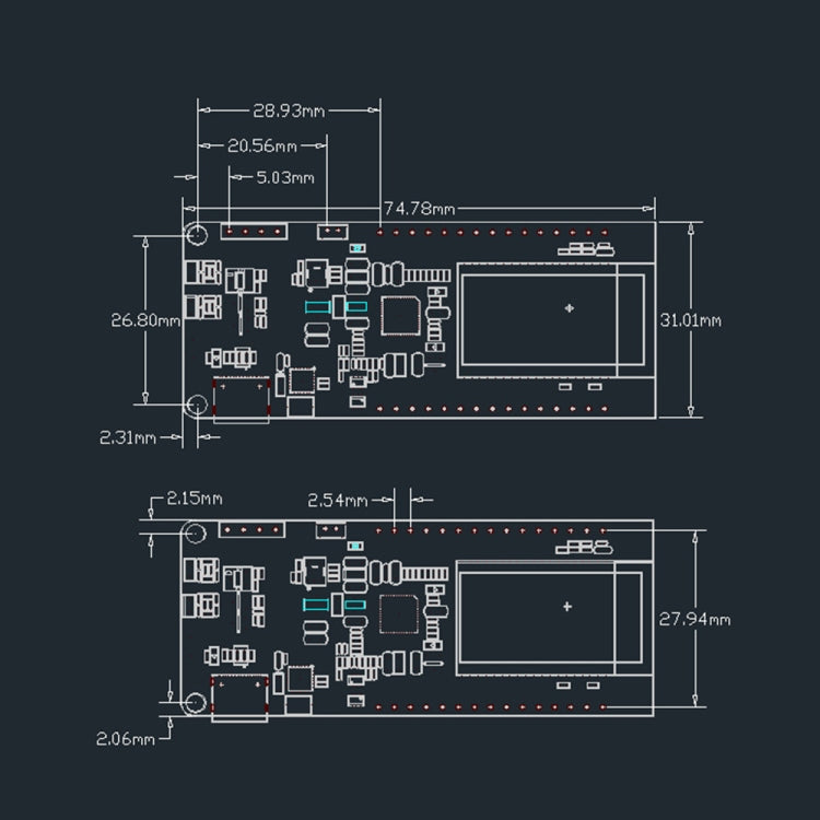 TTGO T-PCIE ESP32-WROVER-B AXP192 Chip WiFi Bluetooth Nano Card SIM Series Module 16MB Hardware Composable Development Board - free shipping - PMC Jewellery - Order now!
