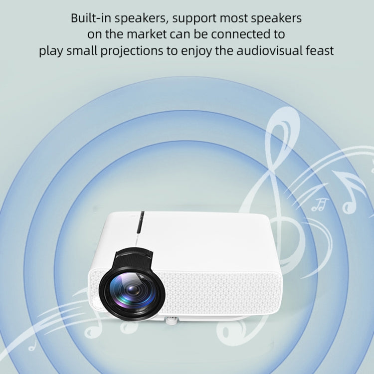 YG400 1.5-3m 50-100 inch LED Projector HD Home Theater with Remote Controller, Support HDMI, VGA, AV, SD, USB, Standrad Version - LED Projector by PMC Jewellery | Online Shopping South Africa | PMC Jewellery | Buy Now Pay Later Mobicred