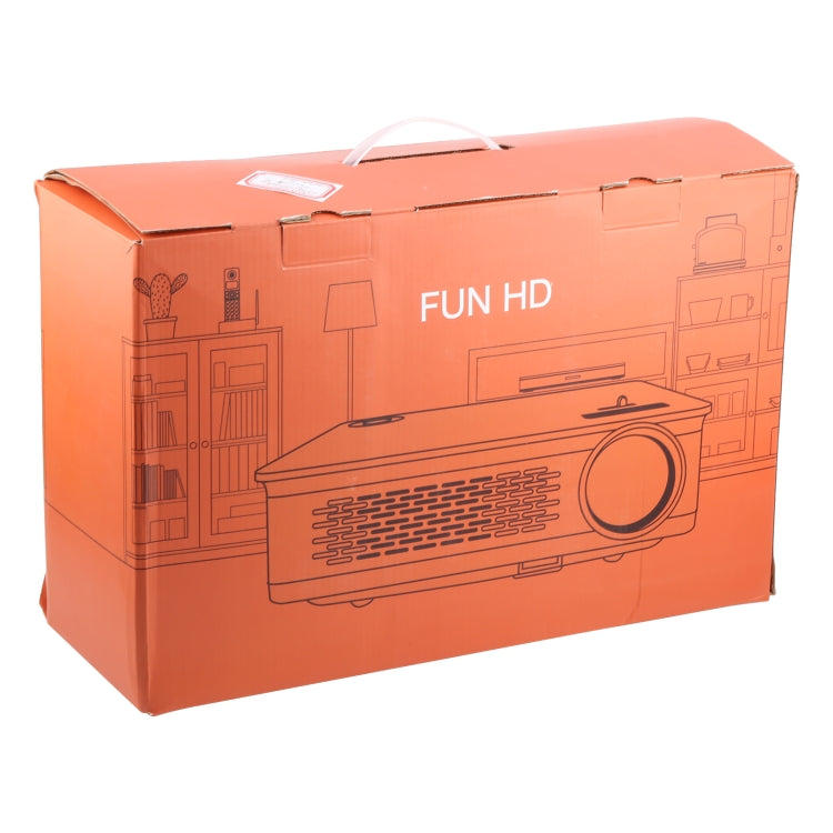Wejoy L5 Home Theater Adjustable Optical Keystone Full HD 1080P LED LCD Video Projector with Remote Control (AU Plug) - Mini Projector by WEJOY | Online Shopping South Africa | PMc TechLife | Buy Now Pay Later Mobicred