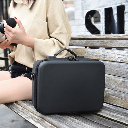 For DJI Mini 2 SE Shockproof Carrying Hard Case Shoulder Bag, Size: 29 x 19.5 x 10cm (Black Black) - Backpacks & Bags by PMC Jewellery | Online Shopping South Africa | PMC Jewellery | Buy Now Pay Later Mobicred