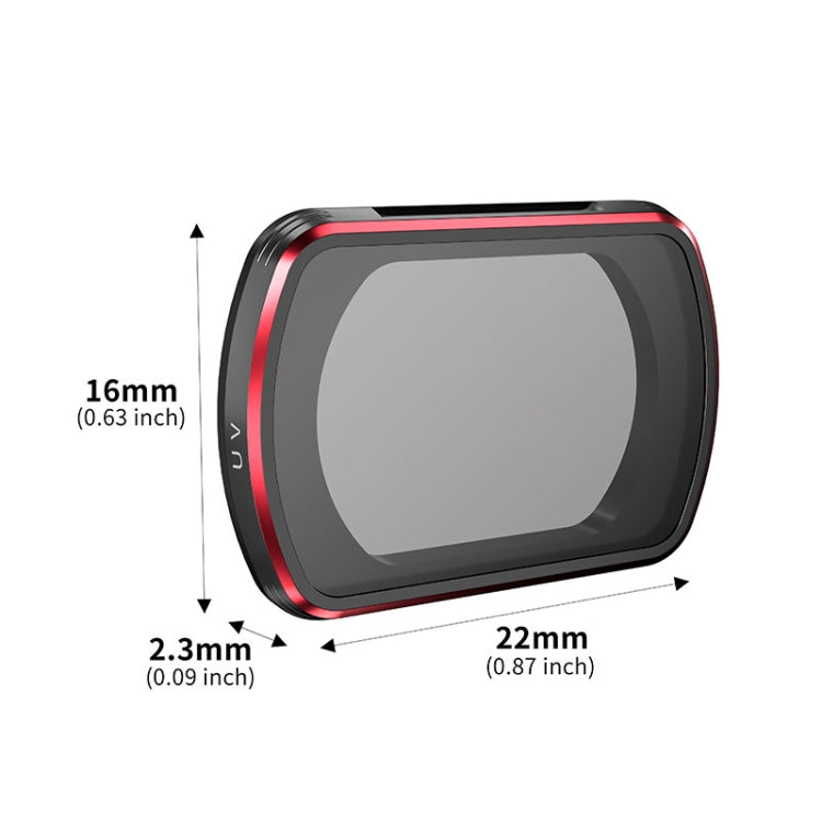 For DJI OSMO Pocket 3 STARTRC UV Lens Filter - Lens Accessories by STARTRC | Online Shopping South Africa | PMC TechLife | Buy Now Pay Later Mobicred