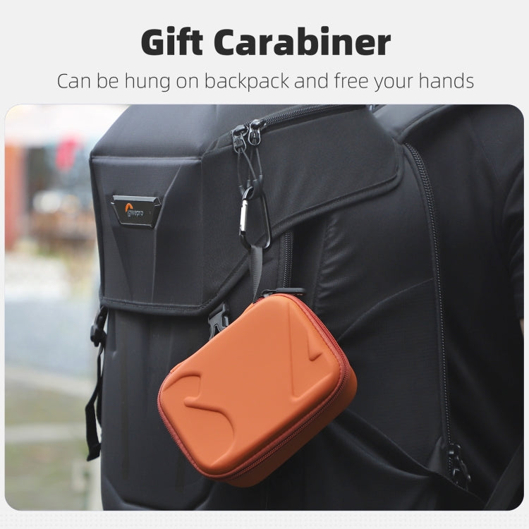 For DJI Osmo Action 5 Pro / 4 / 3 Sunnylife Portable Carrying Case Mini Standard Combo Bag (Orange) - free shipping - PMC TechLife - Order now!