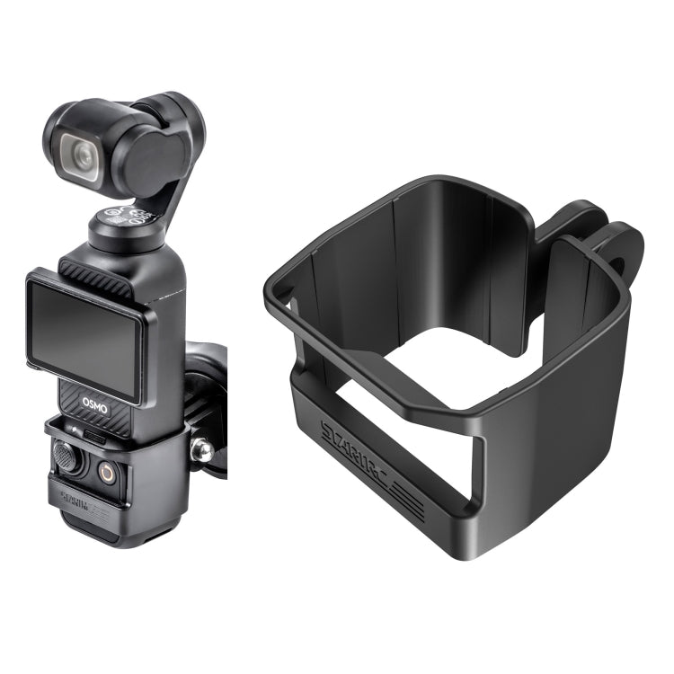 For DJI OSMO Pocket 3 STARTRC Expansion Bracket Fixed Plastic Frame (Black) - Mount & Holder by STARTRC | Online Shopping South Africa | PMC TechLife | Buy Now Pay Later Mobicred