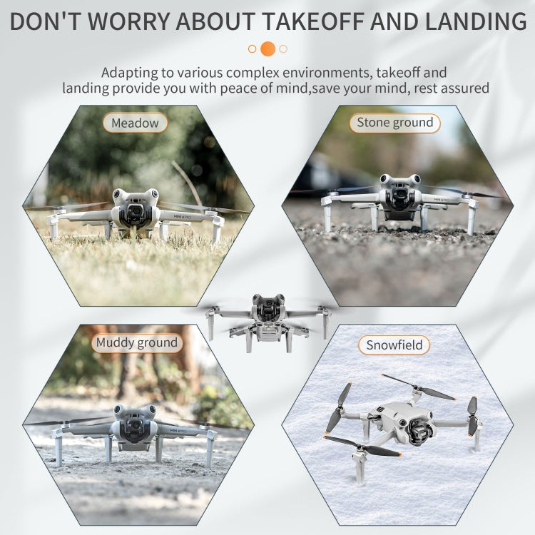 For DJI Mini 4 Pro STARTRC Heightened Landing Gear Training Rack - Holder Series by STARTRC | Online Shopping South Africa | PMC Jewellery | Buy Now Pay Later Mobicred