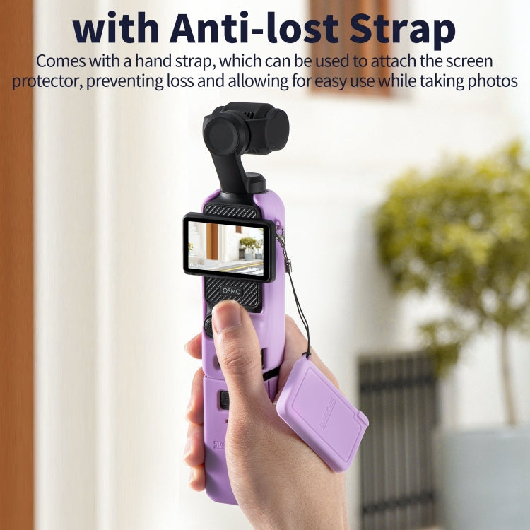 For DJI OSMO Pocket 3 STARTRC 5 in 1 Body Lens Handle Screen Silicone TPU Case (Black) - free shipping - PMC TechLife - Order now!