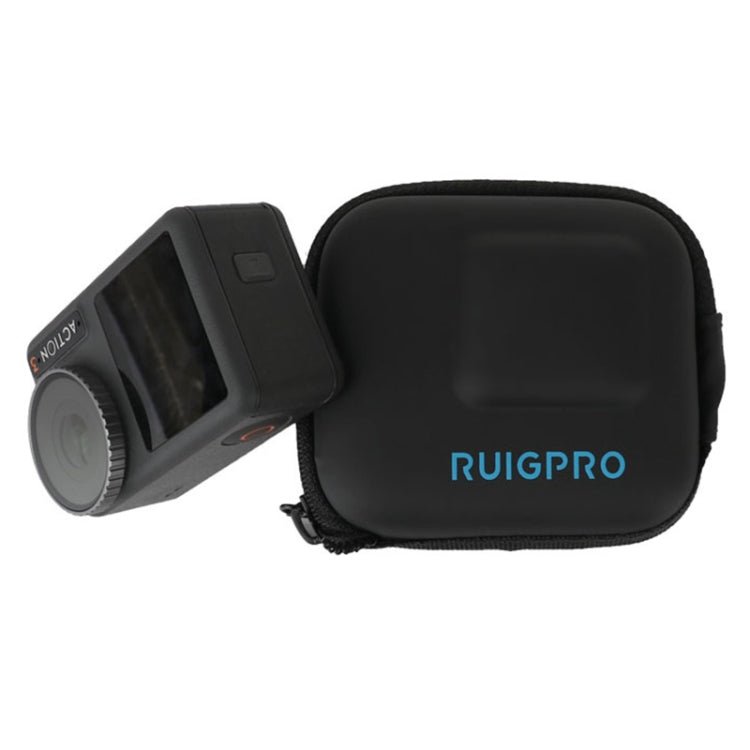 For DJI Action 3 / 4 RUIGPRO Mini Portable Storage Box Case (Black) - Case & Bags by RUIGPRO | Online Shopping South Africa | PMC TechLife | Buy Now Pay Later Mobicred