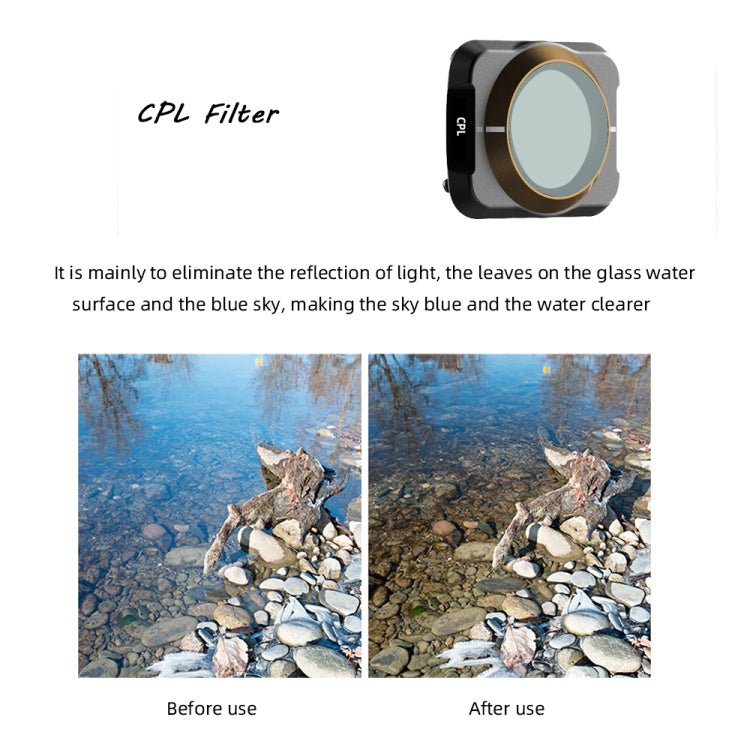 JSR Drone 3 in 1 CPL+ND8+ND16 Lens Filter for DJI MAVIC Air 2 - free shipping - PMC TechLife - Order now!