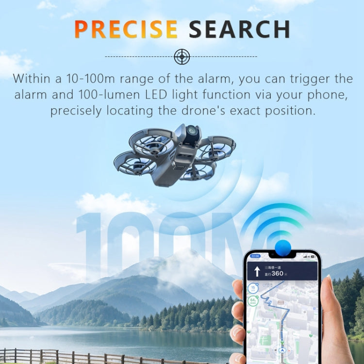 For DJI Neo STARTRC Drone Alarm Tracker (Grey) - free shipping - PMc TechLife - Order now!