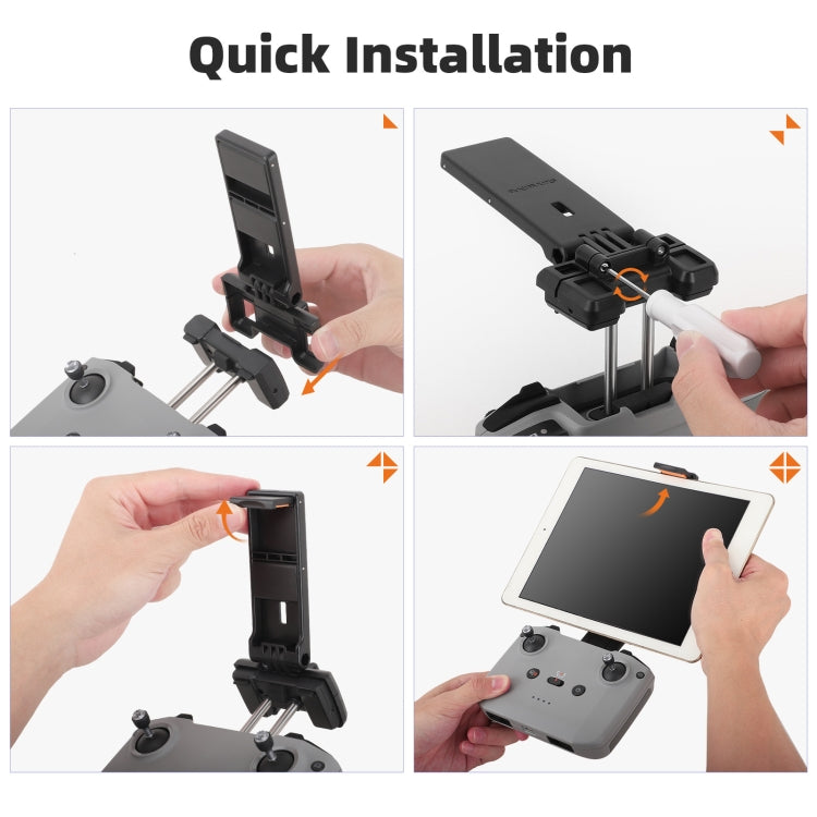 Sunnylife Remote Controller Tablet Holder Stand For DJI RC-N3 / RC-N2 / RC-N1 (Grey) - free shipping - PMC TechLife - Order now!