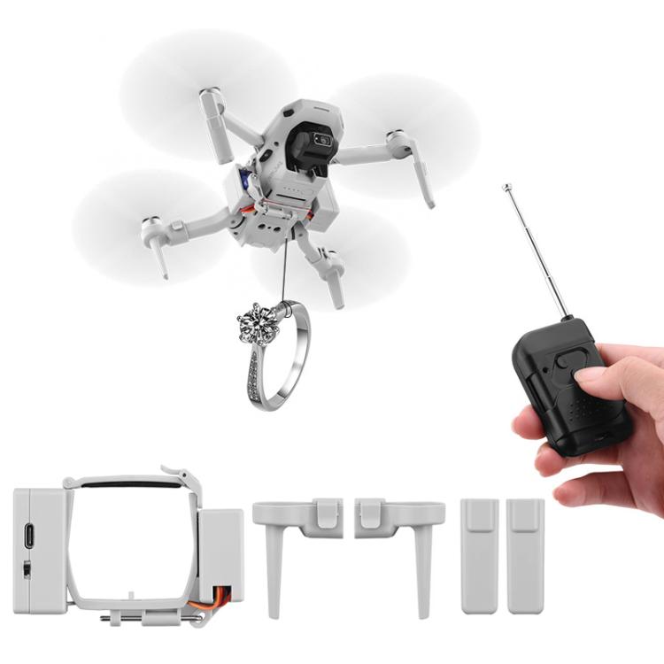 For DJI Mini 2 / Mavic Mini Air-Dropping System Thrower Parabolic (Grey) - free shipping - PMC TechLife - Order now!