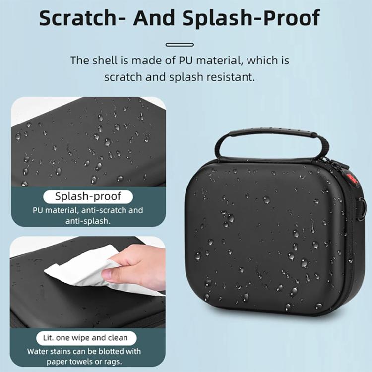 For DJI OSMO Pocket 3 BRDRC Full Set Portable Carrying Case Shoulder Storage Bag (Black) - free shipping - PMC TechLife - Order now!