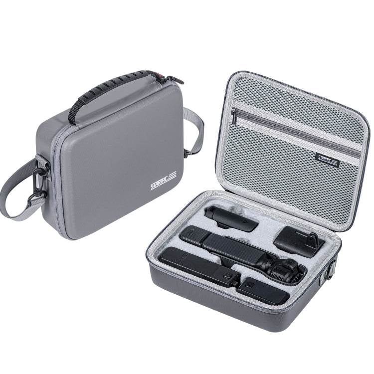 For DJI Osmo Pocket 3 STARTRC Portable PU Storage Box Carrying Case (Grey) -  by STARTRC | Online Shopping South Africa | PMC Jewellery | Buy Now Pay Later Mobicred
