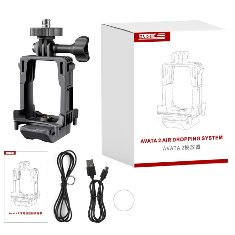 For DJI Avata 2 STARTRC Air-Dropping System Thrower Parabolic (Dark Gray) - free shipping - PMC TechLife - Order now!