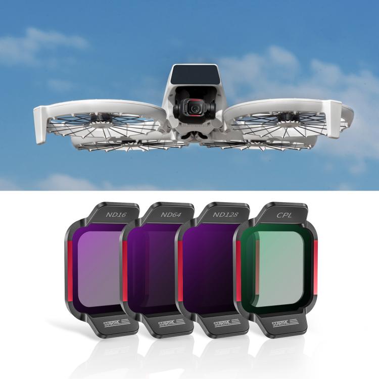 For DJI Flip STARTRC 4 in 1 ND16 ND64 ND128 CPL Lens Filter - free shipping - PMC TechLife - Order now!