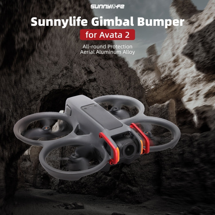For DJI Avata 2 Sunnylife Gimbal Aluminum Anti-collision Bumper (Black) -  by Sunnylife | Online Shopping South Africa | PMC Jewellery | Buy Now Pay Later Mobicred