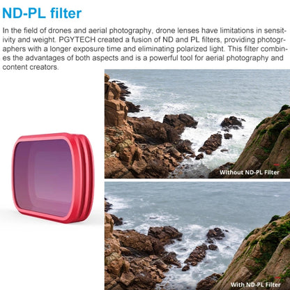 4 PCS PGYTECH P-18C-014 ND/PL Profession Diving Color Lens Filter for DJI Osmo Pocket - Lens Accessories by PGYTECH | Online Shopping South Africa | PMC Jewellery | Buy Now Pay Later Mobicred