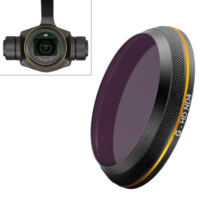 PGYTECH X4S-HD ND4 Gold-edge Lens Filter for DJI Inspire 2 / X4S Gimbal Camera Drone Accessories -  by PGYTECH | Online Shopping South Africa | PMC Jewellery | Buy Now Pay Later Mobicred