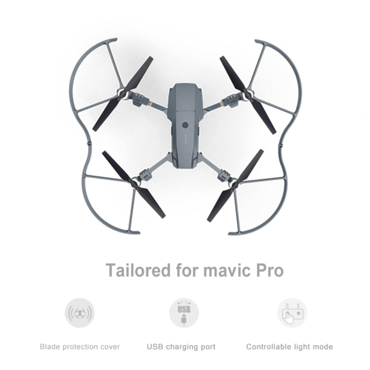 PGYTECH P-MA-124 Dedicated LED Lantern Paddle Protection Cover for DJI Mavic Pro - free shipping - PMC TechLife - Order now!