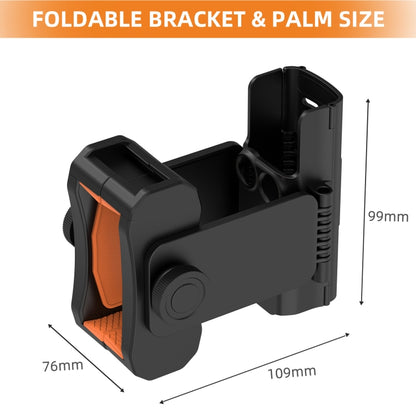 For DJI OSMO Pocket 3 Sunnylife ZJ756 Expanded Dual Phone Clamp Holder (Black) - Mount & Holder by Sunnylife | Online Shopping South Africa | PMC Jewellery | Buy Now Pay Later Mobicred