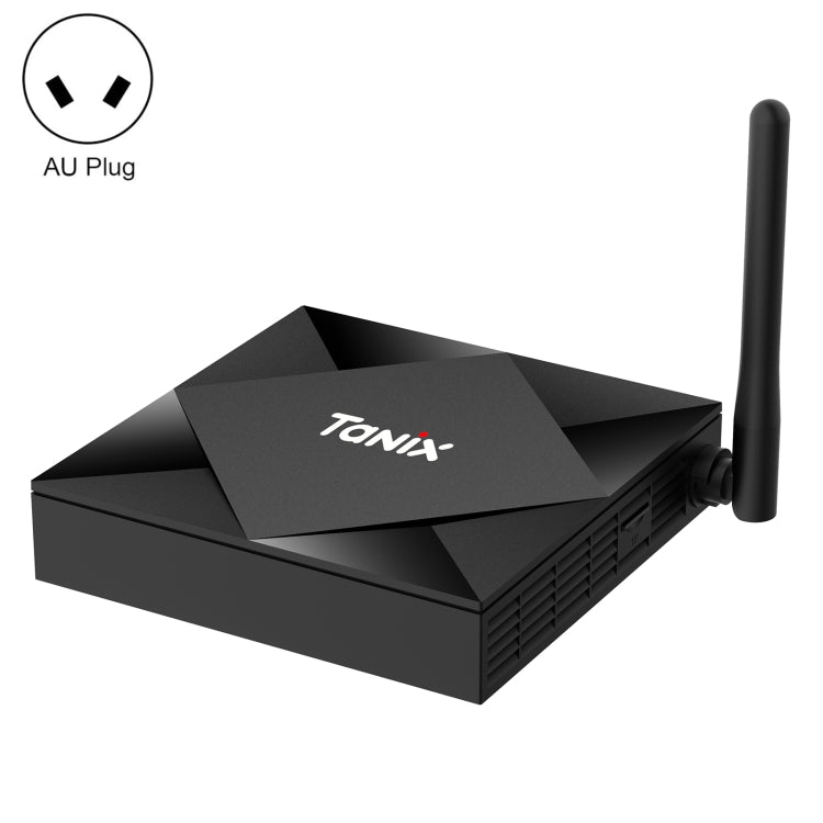 TANIX TX6s 4K Smart TV BOX Android 10 Media Player with Remote Control, Quad Core Allwinner H616, RAM: 4GB, ROM: 64GB, 2.4GHz/5GHz WiFi, Bluetooth, AU Plug - Allwinner H6 by PMC Jewellery | Online Shopping South Africa | PMC Jewellery | Buy Now Pay Later Mobicred