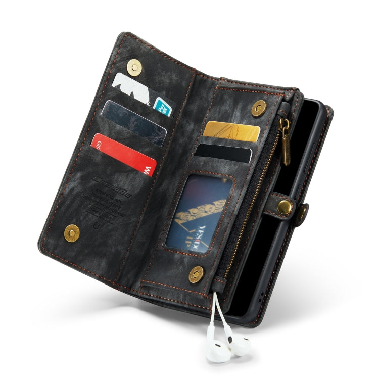 CaseMe-008 For Samaung Galaxy A30S／A50S／A50 Detachable Multifunctional Flip Leather Case (Black) - Galaxy Phone Cases by CaseMe | Online Shopping South Africa | PMC Jewellery | Buy Now Pay Later Mobicred