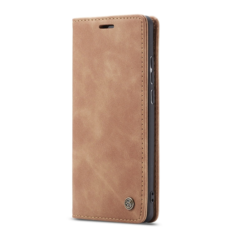 CaseMe-013 Multi-functional Retro Frosted Horizontal Flip Leather Case with Card Slot & Holder & Wallet For Galaxy A20e(Brown) - Galaxy Phone Cases by CaseMe | Online Shopping South Africa | PMC Jewellery | Buy Now Pay Later Mobicred