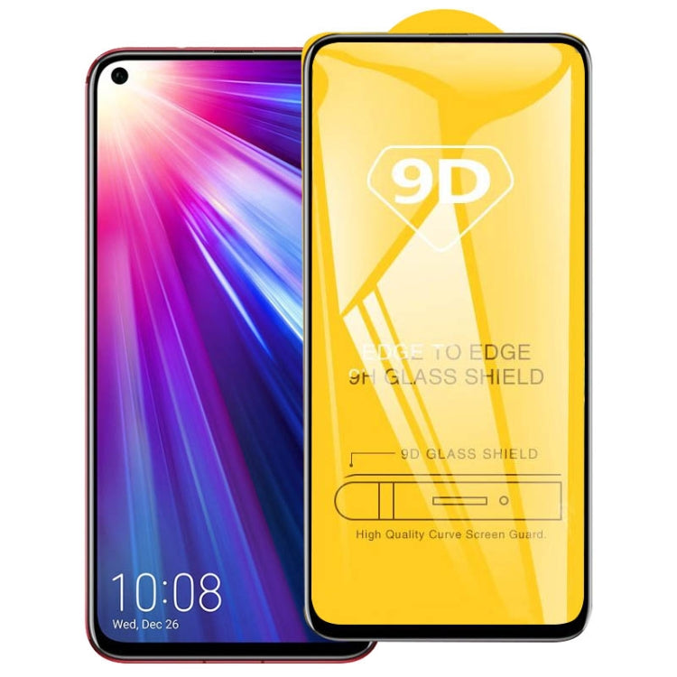 9D Full Glue Full Screen Tempered Glass Film For Huawei Honor View 20 - Honor Tempered Glass by PMC TechLife | Online Shopping South Africa | PMC TechLife