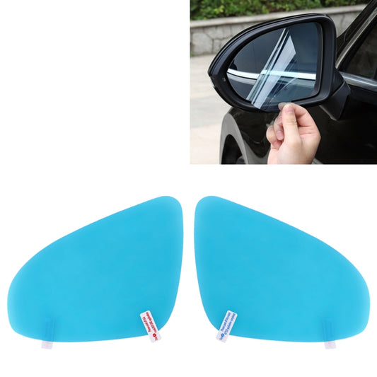 For Land Rover Evoque Car PET Rearview Mirror Protective Window Clear Anti-fog Waterproof Rain Shield Film - Auto Film by PMC Jewellery | Online Shopping South Africa | PMC Jewellery | Buy Now Pay Later Mobicred