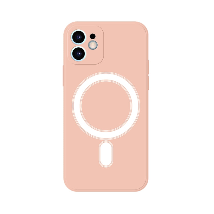 For iPhone 11 Pro Silicone Full Coverage Shockproof Magsafe Case (Pink) - iPhone 11 Pro Cases by PMC Jewellery | Online Shopping South Africa | PMC Jewellery