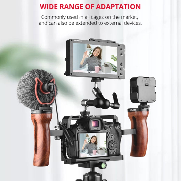YELANGU A72 Universal Camera Wooden Handle - free shipping - PMC TechLife - Order now!