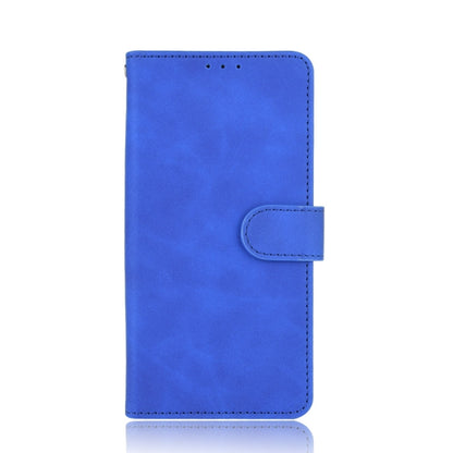 For DOOGEE N30 Solid Color Skin Feel Magnetic Buckle Horizontal Flip Calf Texture PU Leather Case with Holder & Card Slots & Wallet(Blue) - More Brand by PMC Jewellery | Online Shopping South Africa | PMC Jewellery | Buy Now Pay Later Mobicred