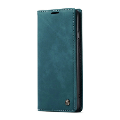 For OnePlus 8T CaseMe-013 Multifunctional Retro Frosted Horizontal Flip Leather Case with Card Slot & Holder & Wallet(Blue) - OnePlus Cases by CaseMe | Online Shopping South Africa | PMC Jewellery | Buy Now Pay Later Mobicred