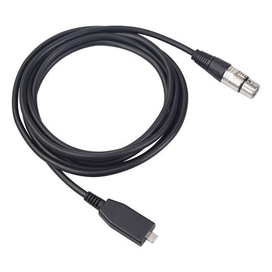 TY18 USB-C / Type-C Male to Cannon Female Microphone Recording Cable, Cable Length:2m - Microphone Audio Cable & Connector by PMC Jewellery | Online Shopping South Africa | PMC Jewellery | Buy Now Pay Later Mobicred