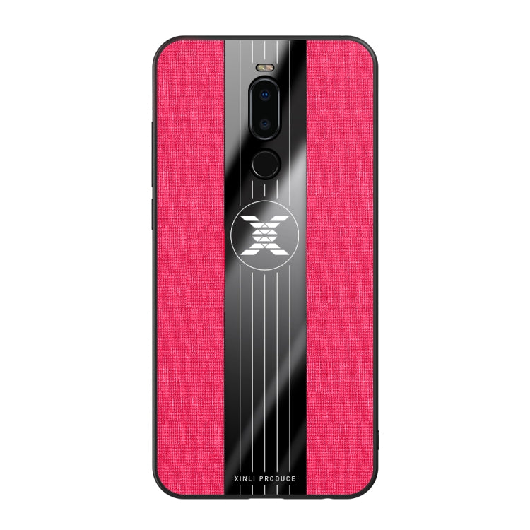For Meizu Note 8 XINLI Stitching Cloth Texture Shockproof TPU Protective Case(Red) - free shipping - PMC Jewellery - Order now!