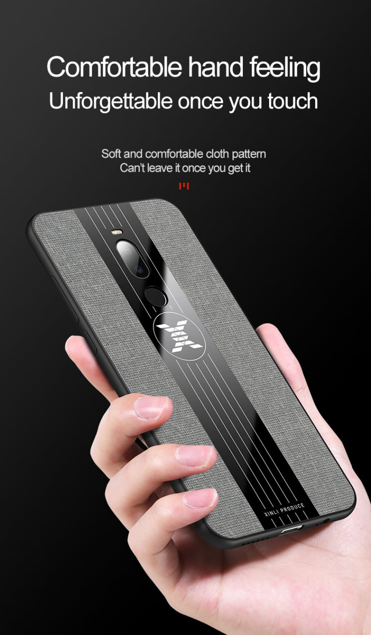 For Meizu Note 8 XINLI Stitching Cloth Texture Shockproof TPU Protective Case(Red) - free shipping - PMC Jewellery - Order now!