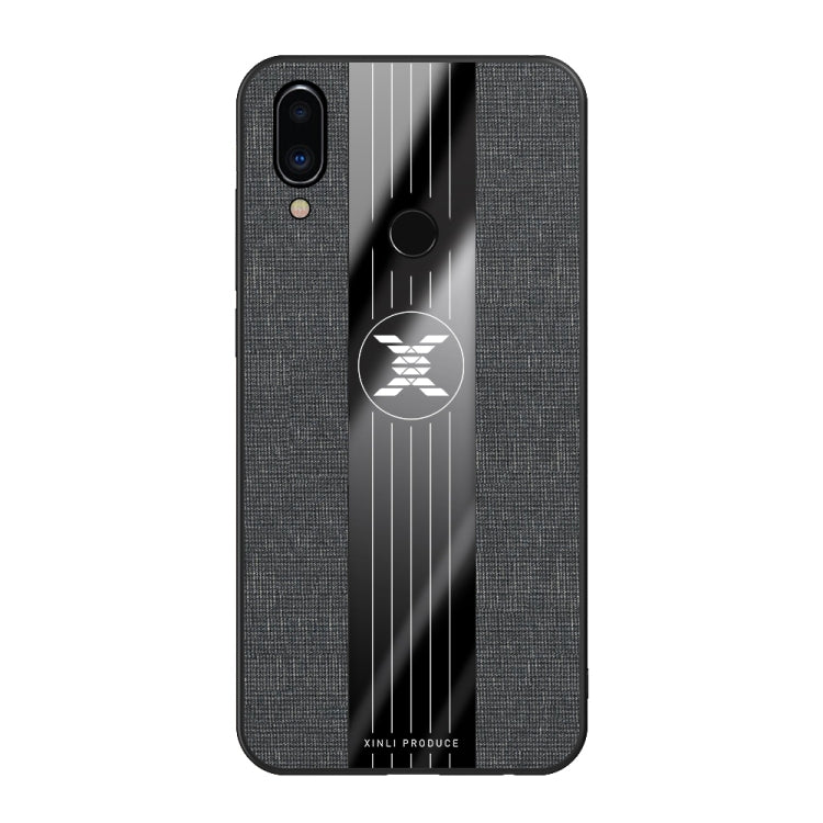 For Meizu Note 9 XINLI Stitching Cloth Texture Shockproof TPU Protective Case(Black) - Meizu by XINLI | Online Shopping South Africa | PMC Jewellery | Buy Now Pay Later Mobicred