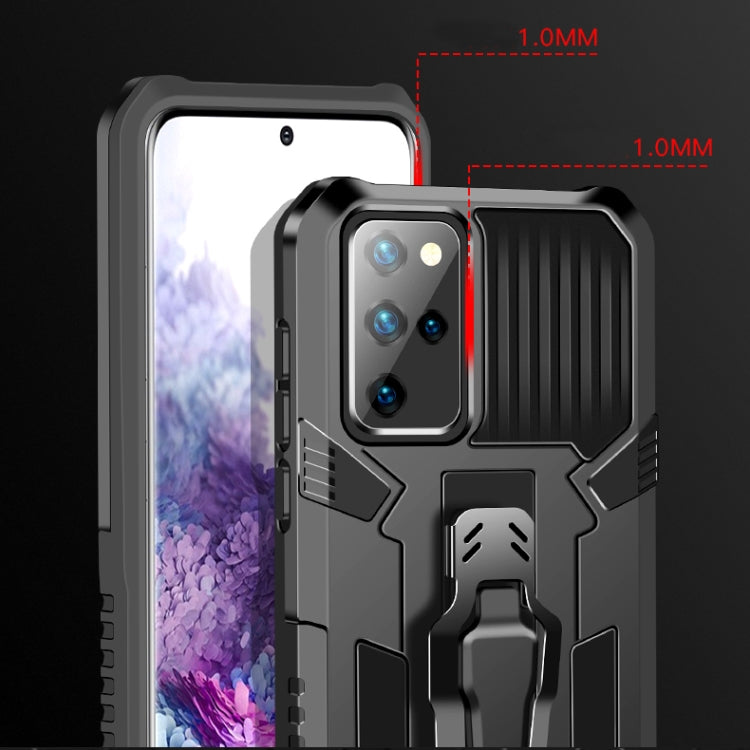 For OPPO A53 2020 / A32 Machine Armor Warrior Shockproof PC + TPU Protective Case(Red) - OPPO Cases by PMC TechLife | Online Shopping South Africa | PMC TechLife | Buy Now Pay Later Mobicred