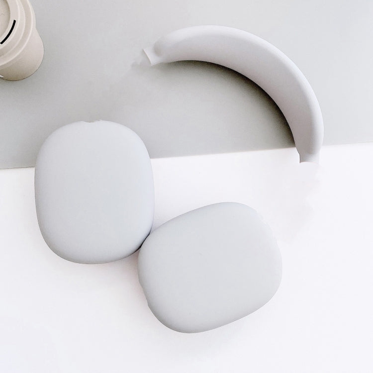 3 in 1 Headset Silicone Protective Case for AirPods Max(White) - free shipping - PMC TechLife - Order now!