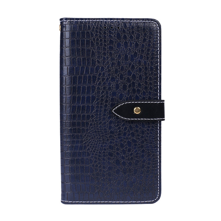 For Blackview A70 idewei Crocodile Texture Horizontal Flip Leather Case with Holder & Card Slots & Wallet(Dark Blue) - More Brand by idewei | Online Shopping South Africa | PMC Jewellery | Buy Now Pay Later Mobicred