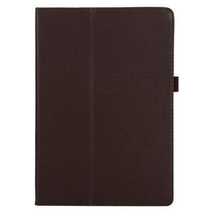 For Lenovo Tab 4 10 Plus (TB-X704) / Tab 4 10 (TB-X304) Litchi Texture Solid Color Horizontal Flip Leather Case with Holder & Pen Slot(Brown) - Lenovo by PMC Jewellery | Online Shopping South Africa | PMC Jewellery | Buy Now Pay Later Mobicred