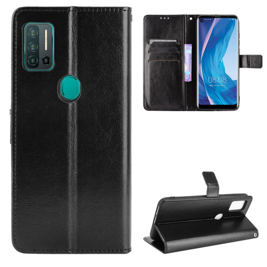 For Ulefone Note 11P Retro Crazy Horse Texture Horizontal Flip Leather Case with Holder & Card Slots & Photo Frame(Black) - Ulefone Cases by PMC Jewellery | Online Shopping South Africa | PMC Jewellery | Buy Now Pay Later Mobicred