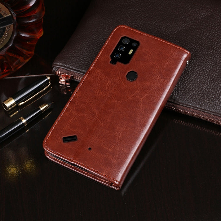 For Ulefone Armor 10 5G idewei Crazy Horse Texture Horizontal Flip Leather Case with Holder & Card Slots & Wallet(Sky Blue) - free shipping - PMC Jewellery - Order now!