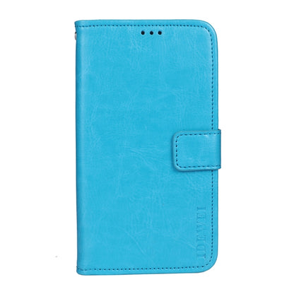 For Umidigi Bison GT idewei Crazy Horse Texture Horizontal Flip Leather Case with Holder & Card Slots & Wallet(Sky Blue) - More Brand by idewei | Online Shopping South Africa | PMC Jewellery | Buy Now Pay Later Mobicred