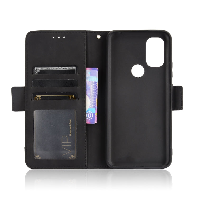 For Blackview A70 (2021) Skin Feel Calf Pattern Horizontal Flip Leather Case with Holder & Card Slots & Photo Frame(Black) - More Brand by PMC Jewellery | Online Shopping South Africa | PMC Jewellery | Buy Now Pay Later Mobicred