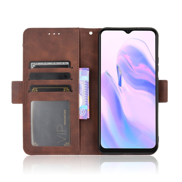 For Blackview A70 (2021) Skin Feel Calf Pattern Horizontal Flip Leather Case with Holder & Card Slots & Photo Frame(Brown) - More Brand by PMC TechLife | Online Shopping South Africa | PMC TechLife | Buy Now Pay Later Mobicred