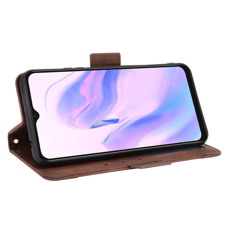 For Blackview A70 (2021) Skin Feel Calf Pattern Horizontal Flip Leather Case with Holder & Card Slots & Photo Frame(Brown) - More Brand by PMC TechLife | Online Shopping South Africa | PMC TechLife | Buy Now Pay Later Mobicred