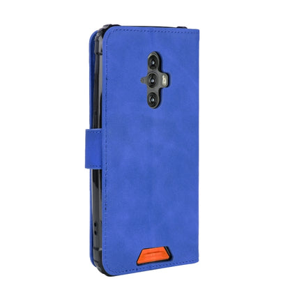 For Blackview BV6600 Solid Color Skin Feel Magnetic Buckle Horizontal Flip Calf Texture PU Leather Case with Holder & Card Slots & Wallet(Blue) - More Brand by PMC Jewellery | Online Shopping South Africa | PMC Jewellery | Buy Now Pay Later Mobicred