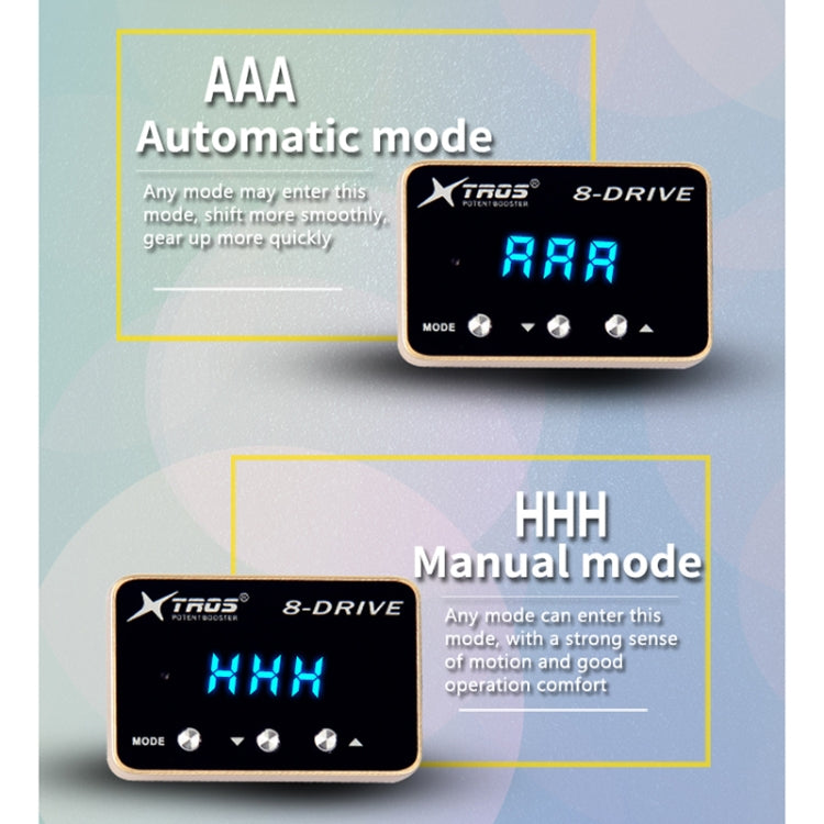 For Volkswagen Fox 2005- TROS 8-Drive Potent Booster Electronic Throttle Controller Speed Booster - Car Modification by TROS | Online Shopping South Africa | PMC Jewellery | Buy Now Pay Later Mobicred